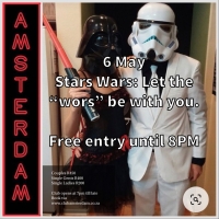 Free STAR WARS party until 8pm