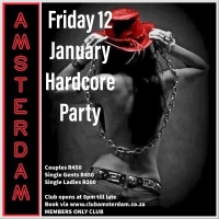 Friday 12 January Hardcore Party 