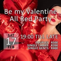 Be my Valentine, All Red Party
