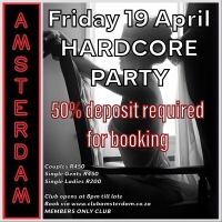 Friday 19 April Hardcore Party 
